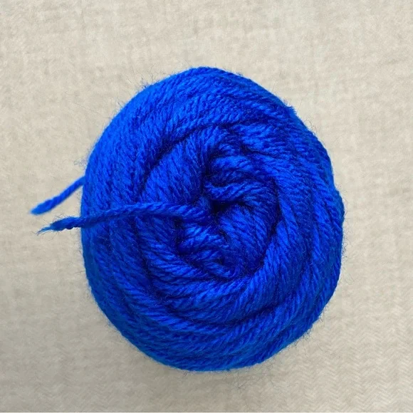 RED HEART•Kids Blue Yarn•Vintage - Picture 2 of 5